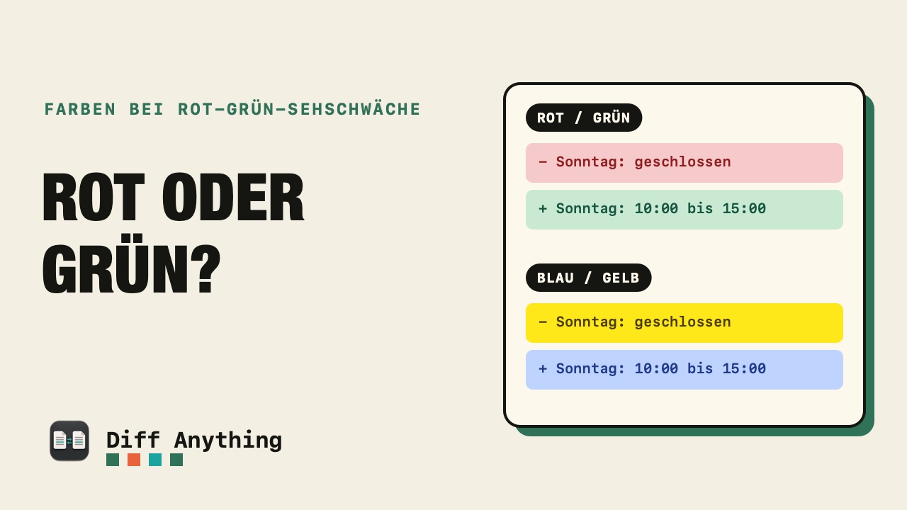 So ändern Sie die Farben für Unterschiede bei Rot-Grün-Sehschwäche auf dem Mac